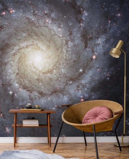 Spiral Galaxy M74 Väggmålning Bakgrunder Spiral Galaxy M74 Väggmålning Bakgrunder