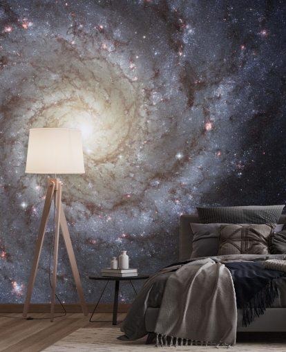 Spiral Galaxy M74 Väggmålning Bakgrunder Spiral Galaxy M74 Väggmålning Bakgrunder