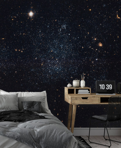 Dværg Galaxy Holmberg IX vægmaleri