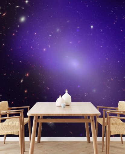 NGC 1132 - Chandra Observatory and Hubble Mural