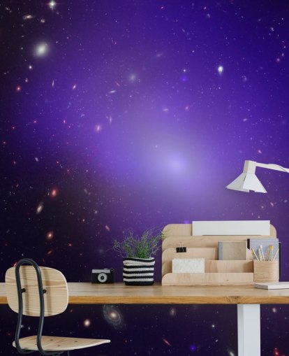 NGC 1132 - Mural Observatorio Chandra y Hubble