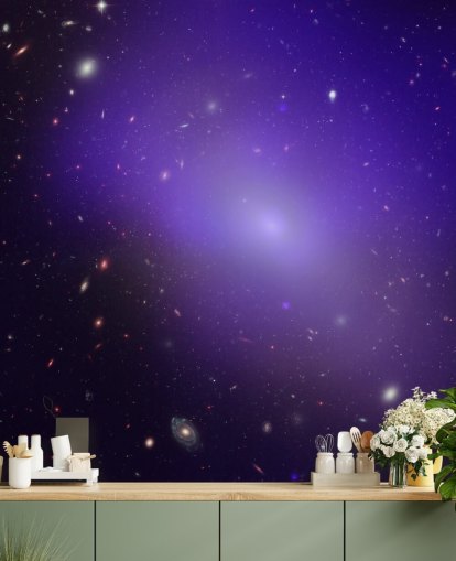 NGC 1132 - Observatório Chandra e Mural Hubble