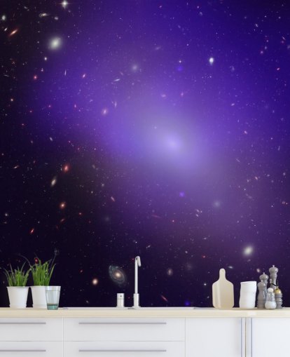 NGC 1132 - Chandra-Observatorium und Hubble-Wandbild NGC 1132 - Chandra-Observatorium und Hubble-Wandbild