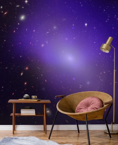 NGC 1132 - Mural Observatorio Chandra y Hubble