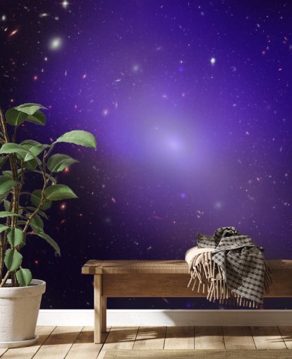 NGC 1132 - Chandra-Observatorium und Hubble-Wandbild