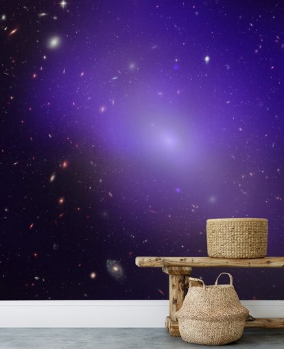 NGC 1132 - Chandra Observatory and Hubble Mural