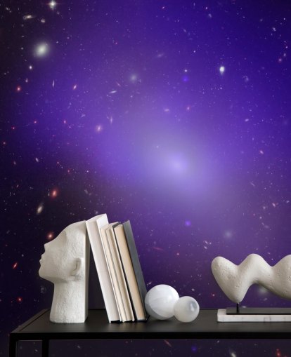 NGC 1132 - Chandra Observatory and Hubble Mural