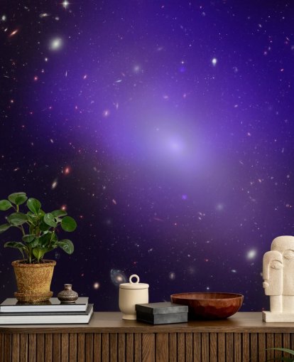 NGC 1132 - Chandra Observatory and Hubble Mural NGC 1132 - Chandra Observatory and Hubble Mural