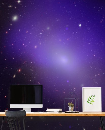 NGC 1132 - Chandra-Observatorium und Hubble-Wandbild NGC 1132 - Chandra-Observatorium und Hubble-Wandbild