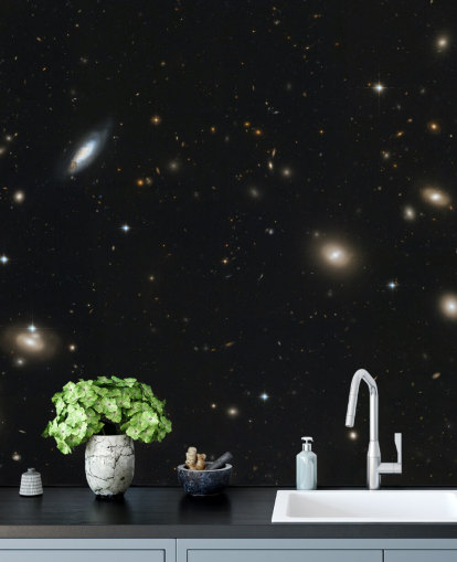 Sfondo Vista del Coma Cluster of Galaxies