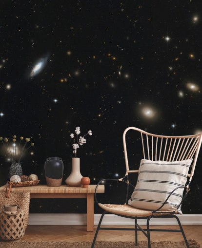 Weergave van het Coma Cluster of Galaxies behang