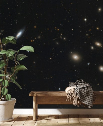 View of the Coma Cluster of Galaxies wallpaper