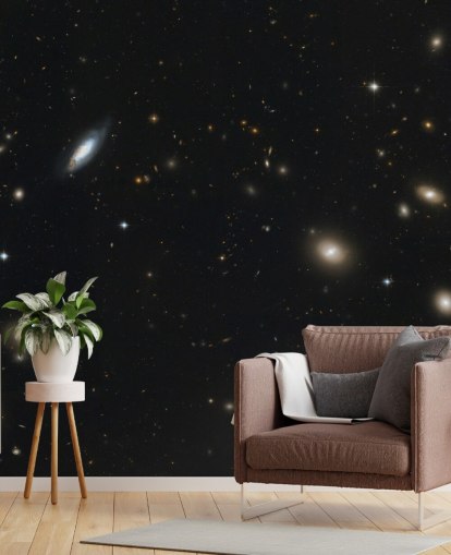 View of the Coma Cluster of Galaxies wallpaper