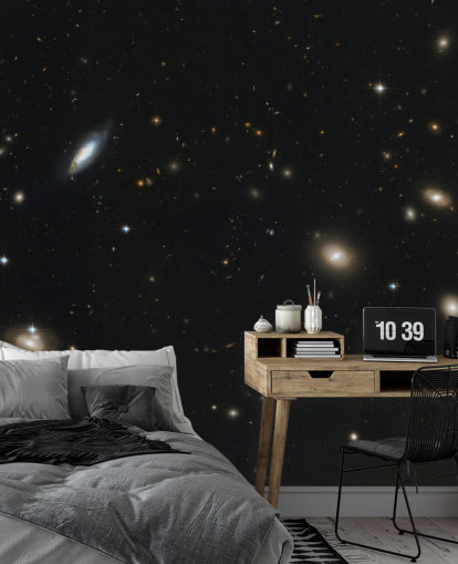 Sfondo Vista del Coma Cluster of Galaxies