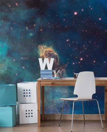 Jet in Carina: WFC3 UVIS Full Field Wallpaper