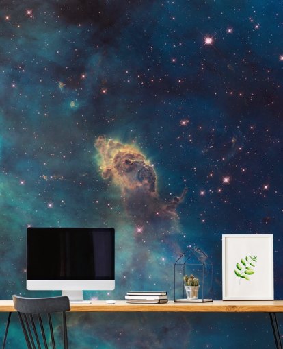 Jet in Carina: Fondo de pantalla de campo completo de UVIS WFC3