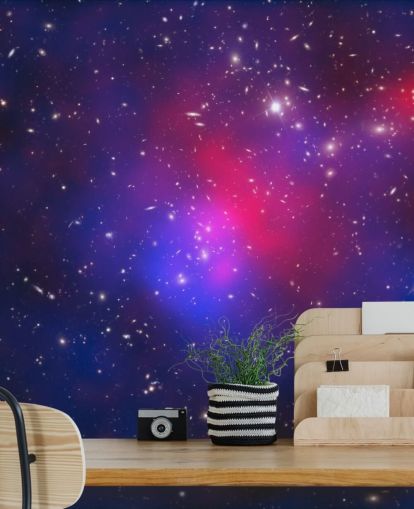 Pandoras klynge — Abell 2744 Vægmaleri Pandoras klynge — Abell 2744 Vægmaleri