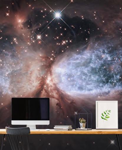 Star-Forming Region S106 papier peint