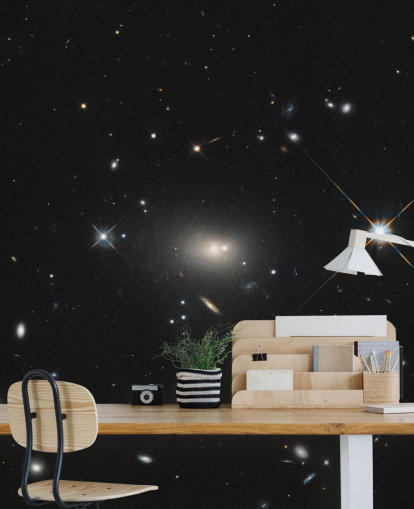 Multi-Wavelength of Radio Galaxy Hercules A Mural