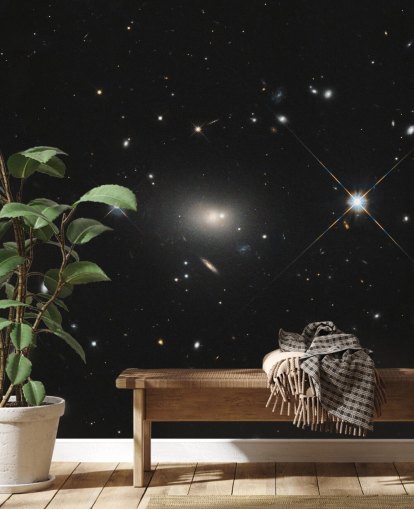 Decorazione murale con più lunghezze d'onda della galassia radio Hercules A