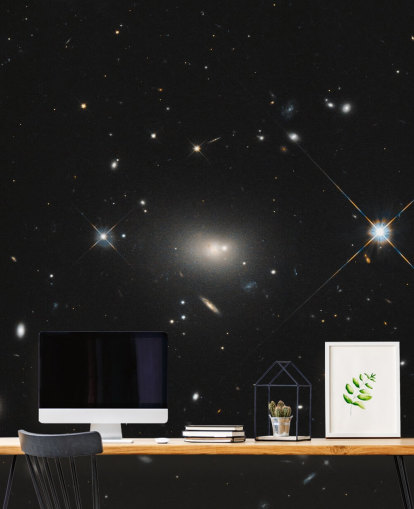 Multi-Wellenlängen von Radio Galaxy Hercules Ein Wandbild Multi-Wellenlängen von Radio Galaxy Hercules Ein Wandbild