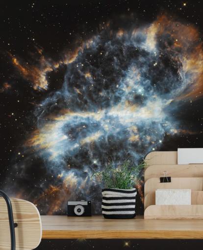 En kosmisk ferie Ornament, Hubble-stil Bakgrunn