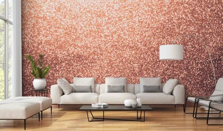 Contemporary/Modern Glitter Wallpaper at