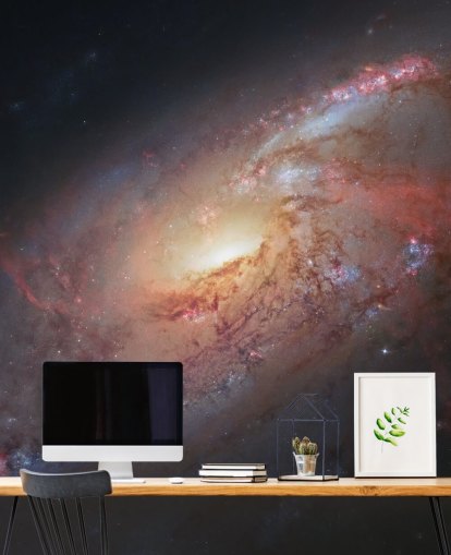 Decorazione murale con capolavoro cosmologico Decorazione murale con capolavoro cosmologico