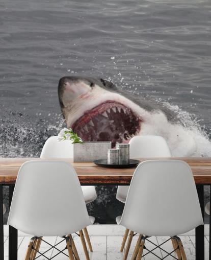 Wütend Shark Tapete Wütend Shark Tapete