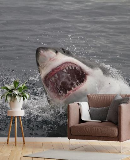 Wütend Shark Tapete