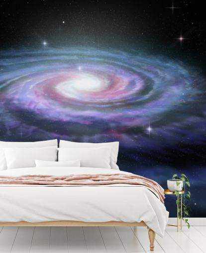 Mural de pared Vía Láctea galaxia espiral