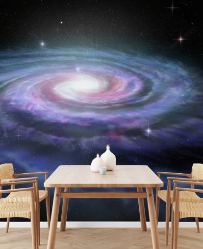 Mural de pared Vía Láctea galaxia espiral
