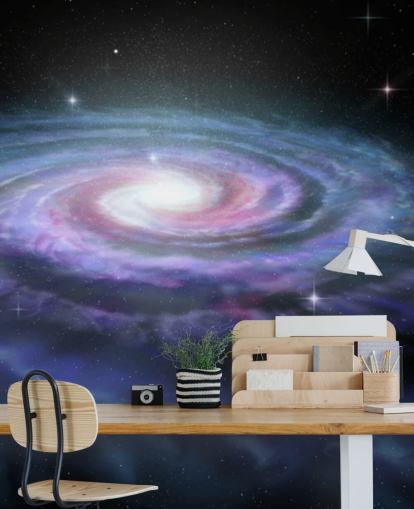 Mural de pared Vía Láctea galaxia espiral
