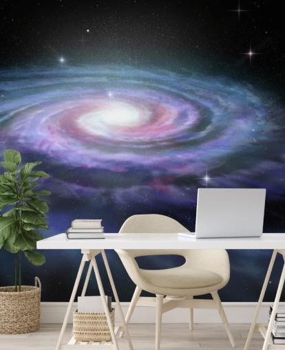 Mural de pared Vía Láctea galaxia espiral