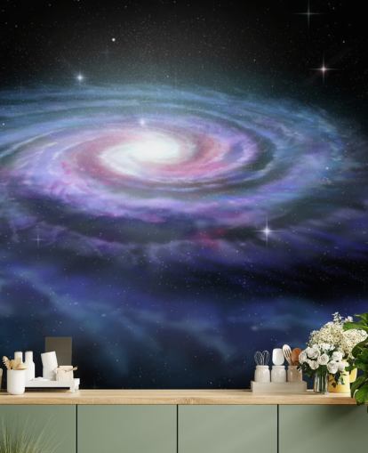 Mural de pared Vía Láctea galaxia espiral