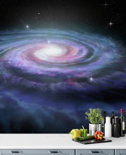 Mural de pared Vía Láctea galaxia espiral