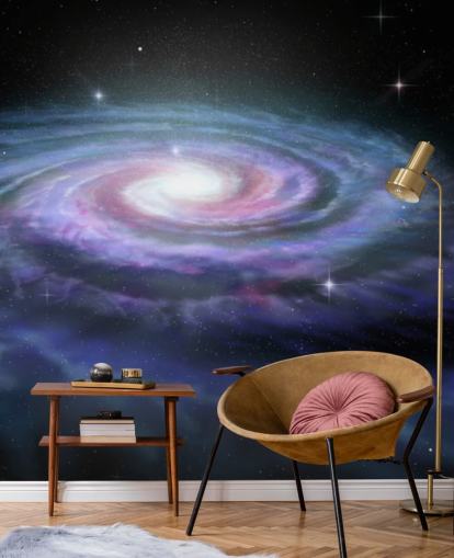 Spiral Galaxy Milky Way Wall Mural