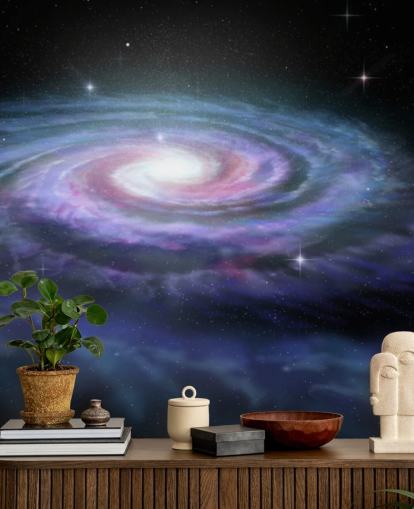 Mural de pared Vía Láctea galaxia espiral