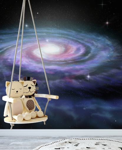 Spiral Galaxy Melkeveien Veggmaleri