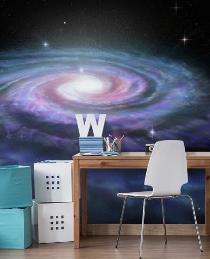 Spiral Galaxy Melkeveien Veggmaleri