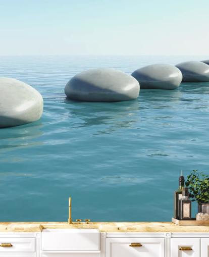 Piscina Zen Rock Zen Rock Pool Wallpaper 