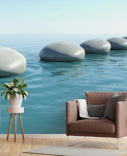 Piscine Zen Rock Zen Rock Pool Wallpaper 