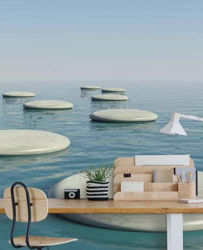 Zen Stepping Stones Zen Stepping Stones Wallpaper 