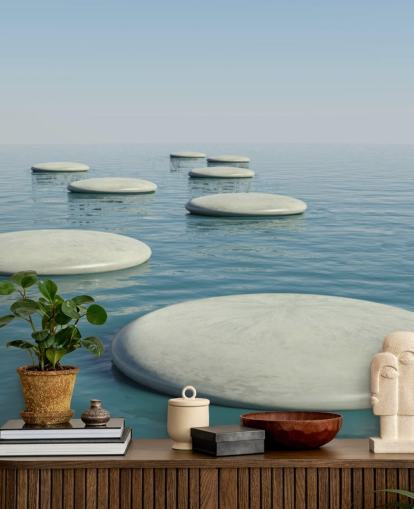 Zen Stepping Stones Zen Stepping Stones Wallpaper 