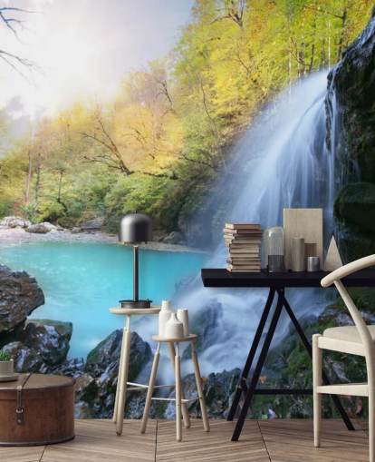 Beautiful Waterfall Beautiful Waterfall Wallpaper 