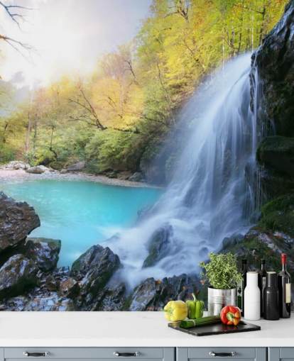 Beautiful Waterfall Beautiful Waterfall Wallpaper 