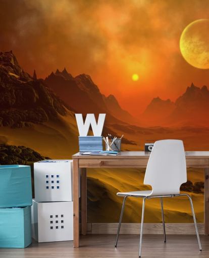 Fantasia Alien Planet 2 Alien Wall Mural