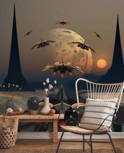 Fondo de pantalla de Alien Planet and Space Fondo de pantalla de Alien Planet and Space