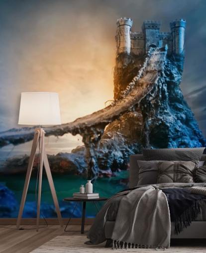 Fantasy Slot og Bridge Baggrund