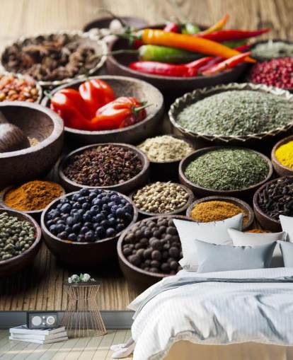 Fotomural Cuencos de especias